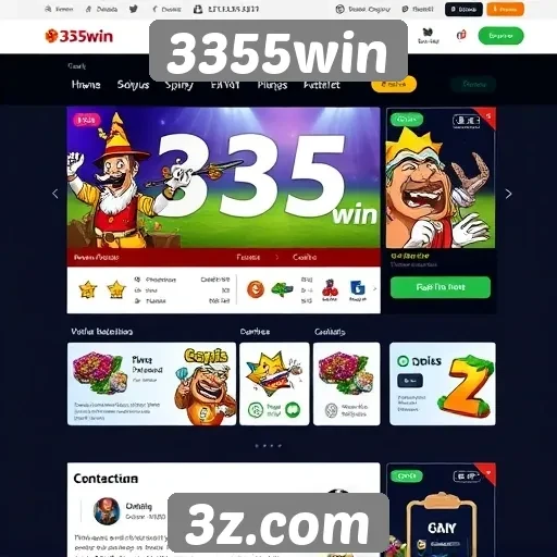 3355win: análise da experiência do usuário no site